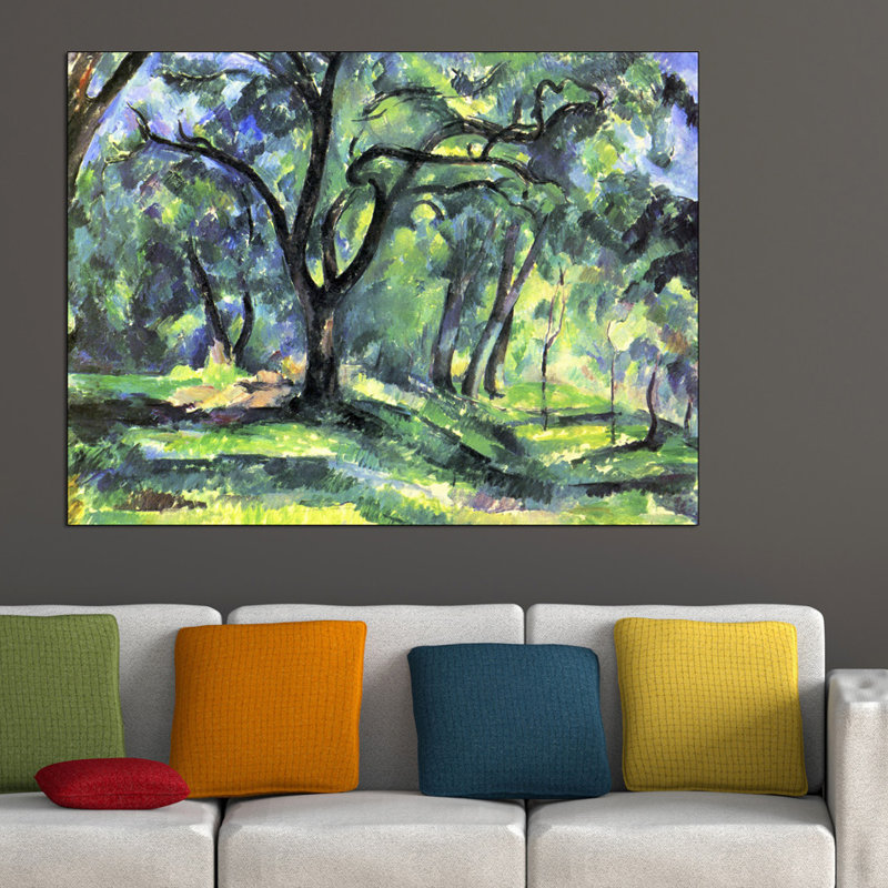 Paul Cezanne - Wrapped Canvas Painting, 90cm H x 120cm W x 1.8cm D