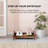 Premium Solid Wood Boot Tray Stand with Natural Coir Mat - Entryway & Mudroom Shoe Organizer-79299084-75051989-75051986