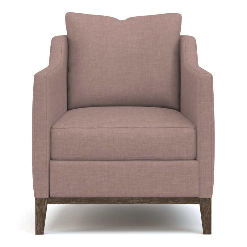 Fauteuil club Maidstone, Perigold ‑ montage rouge, Piètement
