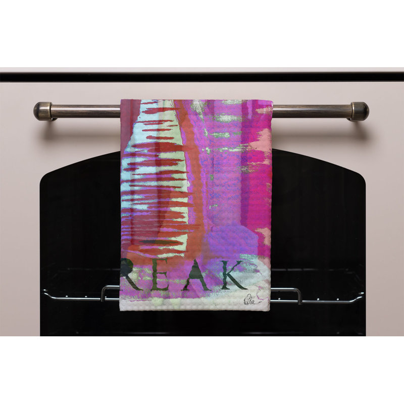 Cotton Tea Towel Kitchen Towel, Purple