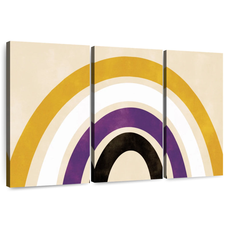 Khyia Non-Binary Colors Rainbow, 42" H x 65" W
