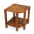 17.5'' W Teak Corner Shower Bench