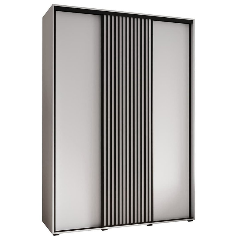Sapporo 3 Door Manufactured Wood Wardrobe