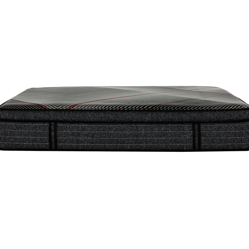Matelas en mousse viscoélastique gélifiée de 15 pouces de très grande taille, support de bord, housse respirante, régulation de la température avec le dessus, mousse, refroidissement, convoluté pour la circulation de l'air