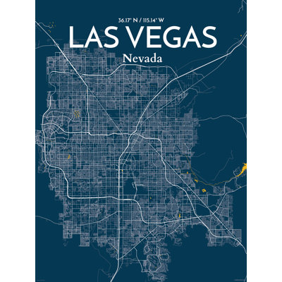 " Las Vegas City Map "