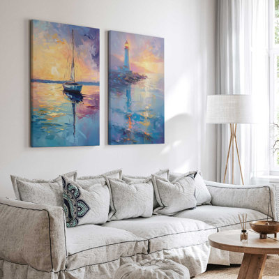 «Sunset Sail» par Golden Glow Interiors 2 - Pièces sur toile