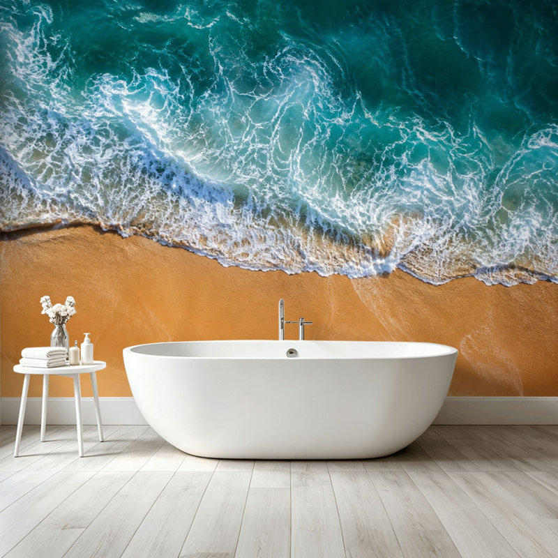 Adhésif mural amovible Peel and Stick, 68.88" L x 96" W