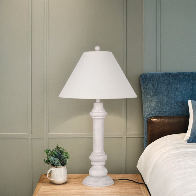 Diandre Resin Buffet Lamp, White