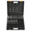 Ensemble de douilles à chocs 1/2 "43 pièces douilles à impact, assortiment de douilles standard, douilles 1/2" à douille 6 points métrique 9 à 30 mm (standard / profond)