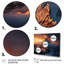  «Yellow Snowy Mountains Sunset Everest Summit II - Montagnes, ensemble d'art mural multi-panneaux