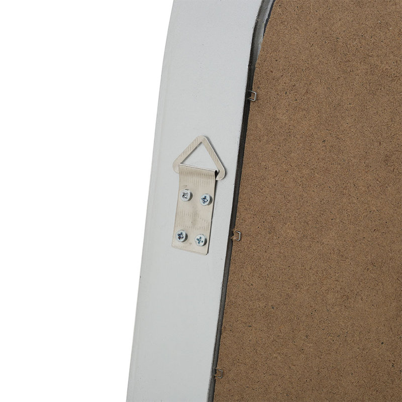 Mulcahy Wood Flat Wall Mirror
