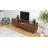 69.3'' W TV Stand Fits TV’S Up To 80'', Media Console With 2 Slat Doors, 5 Shelves And 1 Drawer-149718058
