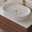 Meuble-lavabo avec lavabo intégré en céramique, tiroirs à fermeture en douceur-1346363336