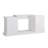 Aroon Faux Stone Electric Fireplace with Bookcase