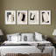 «Neutral Abstract Line Illustration Relax Minimalist Modern Décoration murale», 4 pièces-101520086-101520091