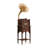 Nut-brown Rectangular Solid  Wood Media Players-120960398
