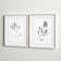 Simple Sage - 2 Piece Picture Frame Painting Print Set