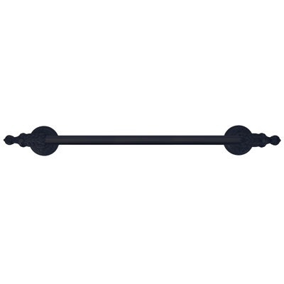 HAMPTON 9" HAND TOWEL; MATTE BLACK FINISH