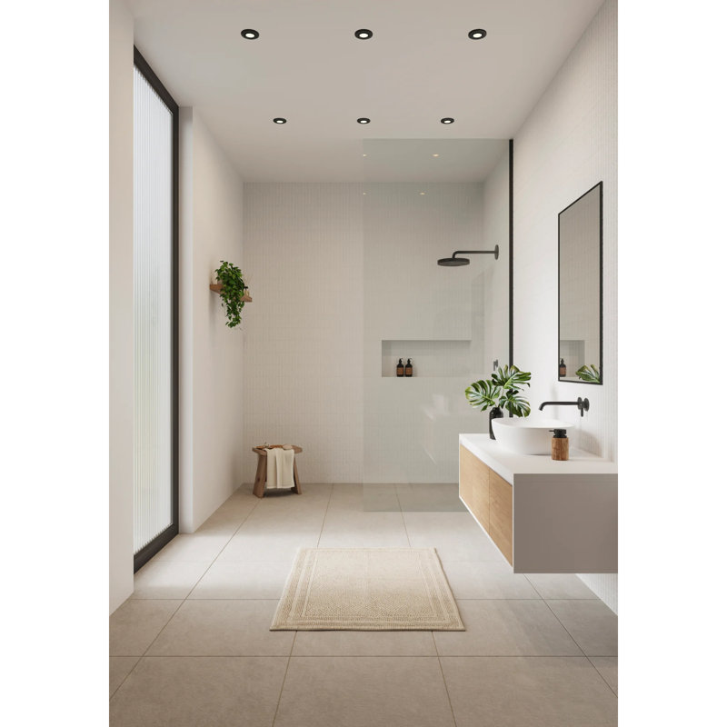 Burnadine Recessed Housing, Black