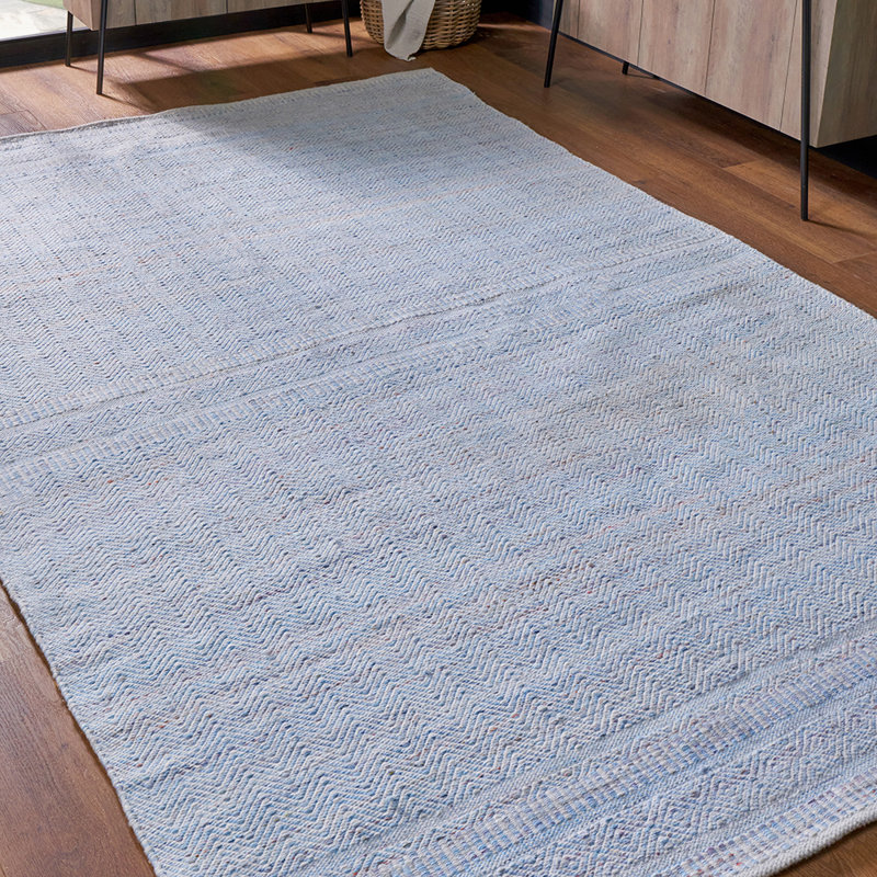 Aqua Indoor/Outdoor Woven 160x230 Area Rug