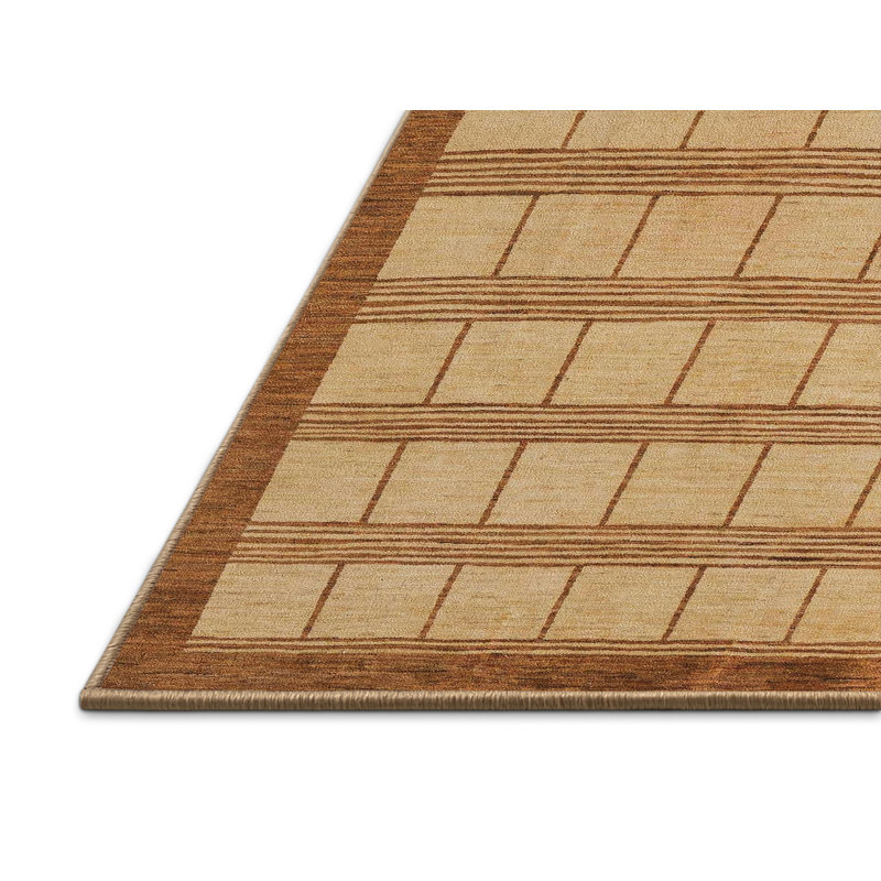 Abstract Indoor Rug, Rectangle 7' x 9'