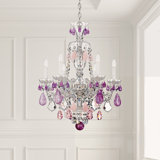 Hamilton 6 - Light Glass Chandelier