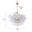 Luminaire suspendu boule en verre réglable 8 lumières Iron Art