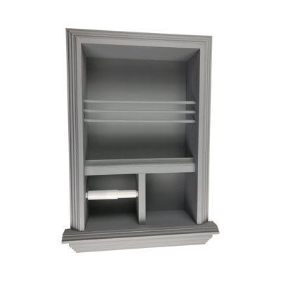 Meridian Recessed Magazine Rack