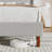 Queen Size Bed Frame, Linen Upholstered Platform with Wingback Headboard, Wooden Slats Support, No Box Spring Needed, Easy Assembly, Light Grey-221331757-221331759