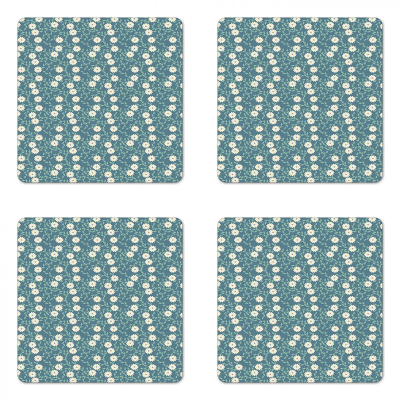 Square 4 Piece Coaster Set