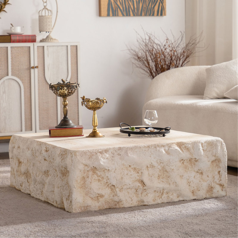 Table basse ronde Mgo Mid-Century