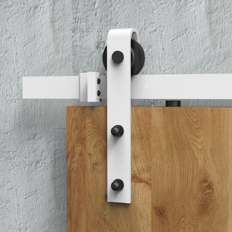 Ensemble de quincaillerie coulissante pour porte de grange simple standard, 79,2 po