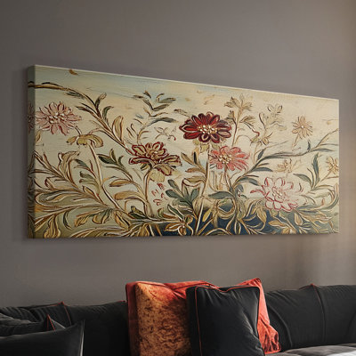Série botanique-CEC III- Toile tendue avec châssis - Prêt à accrocher