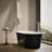 Volute 70-7/8 In. X 30-3/8 In. Freestanding Bath With Base