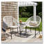 Ensemble de chaises de patio en osier-1065080686
