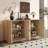 Evania 56.3" Sideboard With Large Storage And Adjustable Shelves-1881871294