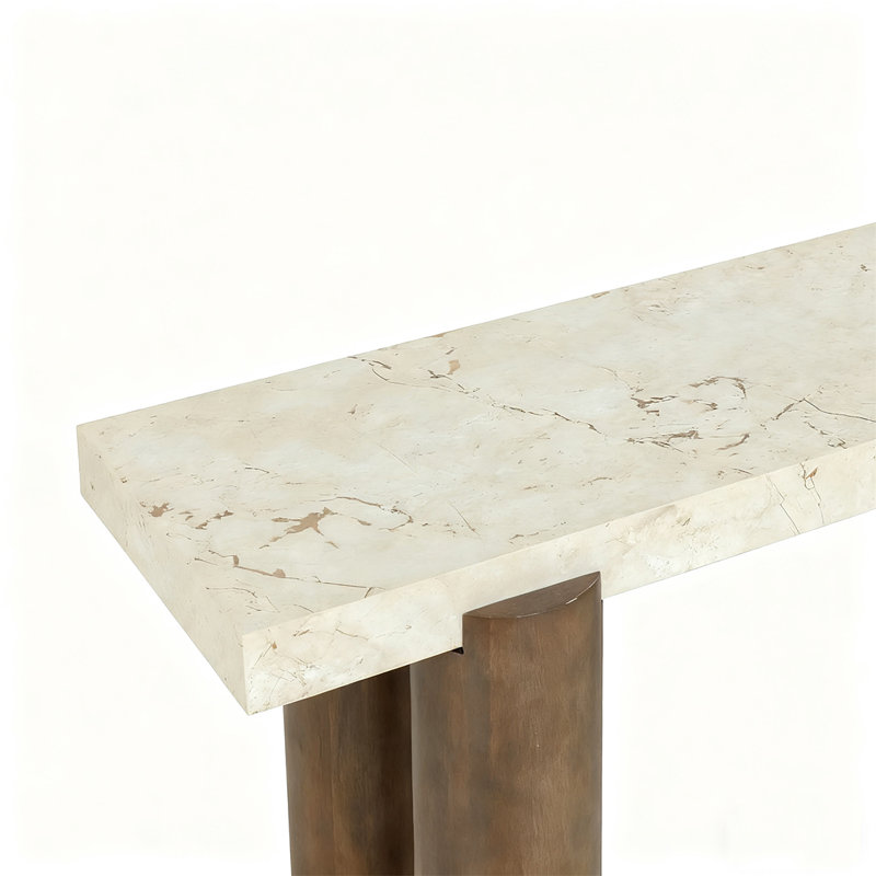 Console Retro Minimalist, H 33,07 po x l 62,99 po x P 17,72 po