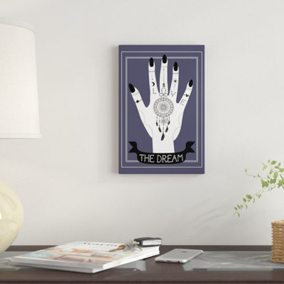 «The Dream» par Emanuela Carratoni, reproduction d'art graphique sur toile