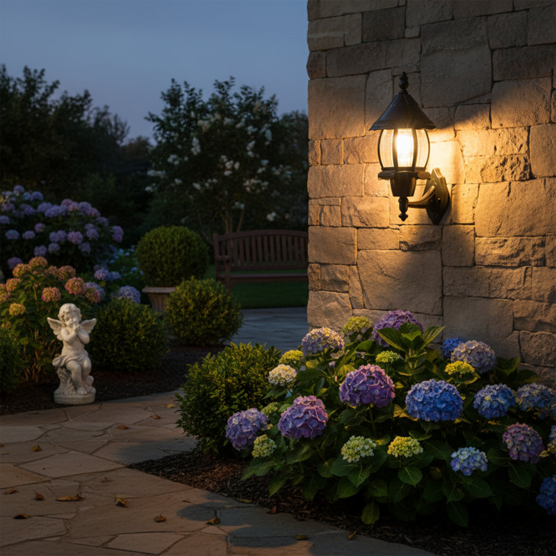 Valerius 1-Light Outdoor Armed Sconce