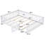 Lit de sol polyvalent Montessori pour S avec caractéristiques de sécurité et fabrication robuste