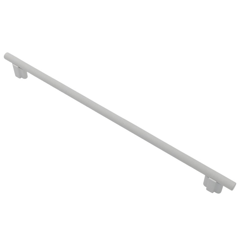 Visturo Smooth 12 5/8" Center to Center Bar Pull, Matte Black, 12 5/8"