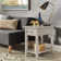End Table with Power Outlet