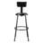 Backed Ergonomic Industrial Stool with Footring-58829963-58829961