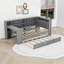 Lit de jour simple Sizw avec tablettes de rangement, lit gigogne simple, lumière DEL, bureau-270739018-270739023