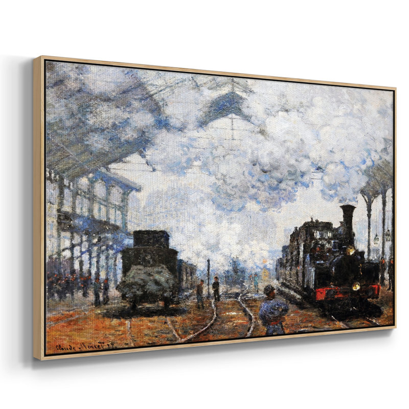 Saint sur toile, H 37 po x l 25 po x P 2 po, Brun