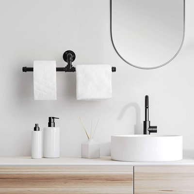 Porte-papier hygiénique mural en métal