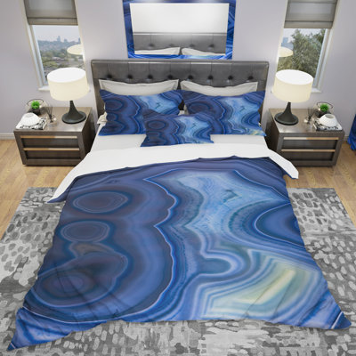 Ensemble de housse de couette moderne et contemporaine
