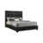 Jenna Genuine Leather Platform Bed-325347620-325347618