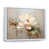 Cadre flottant blanc