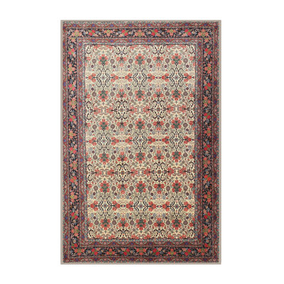 Tapis mauve/beige traditionnel Ruella